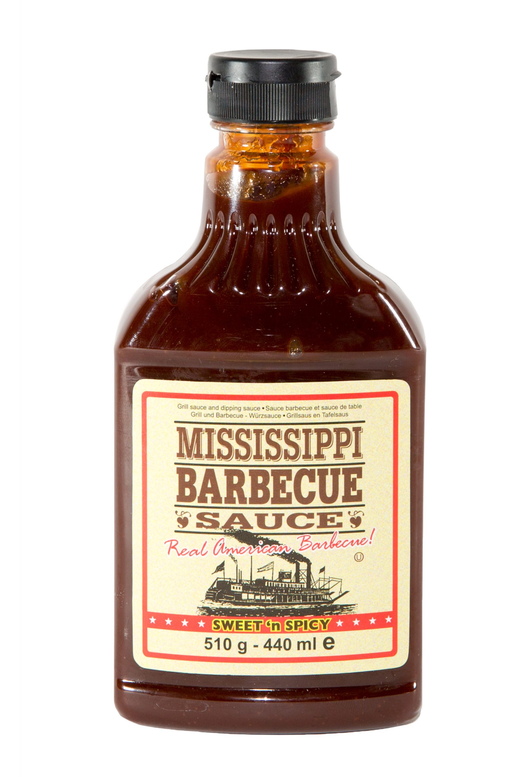 Mississippi omáčka barbeque sweet pálivá 510 g | Zdravá výživa