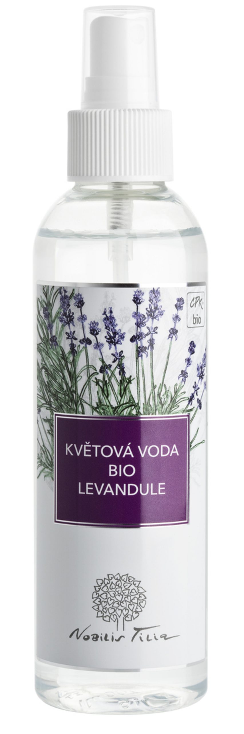 Nobilis Tilia Květová voda BIO Levandule 200 ml - expirace