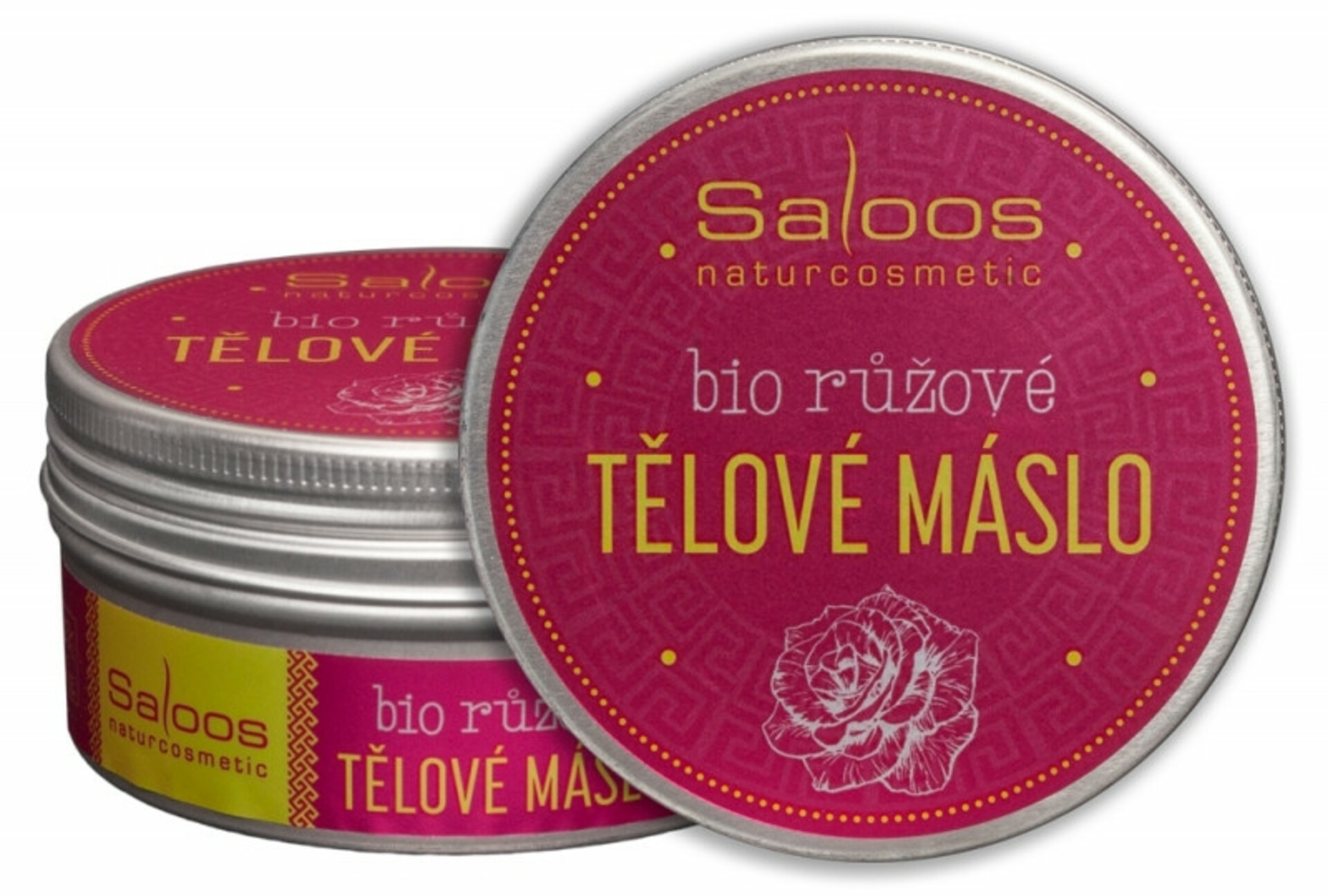 Saloos Růžové tělové máslo BIO 75 ml - expirace