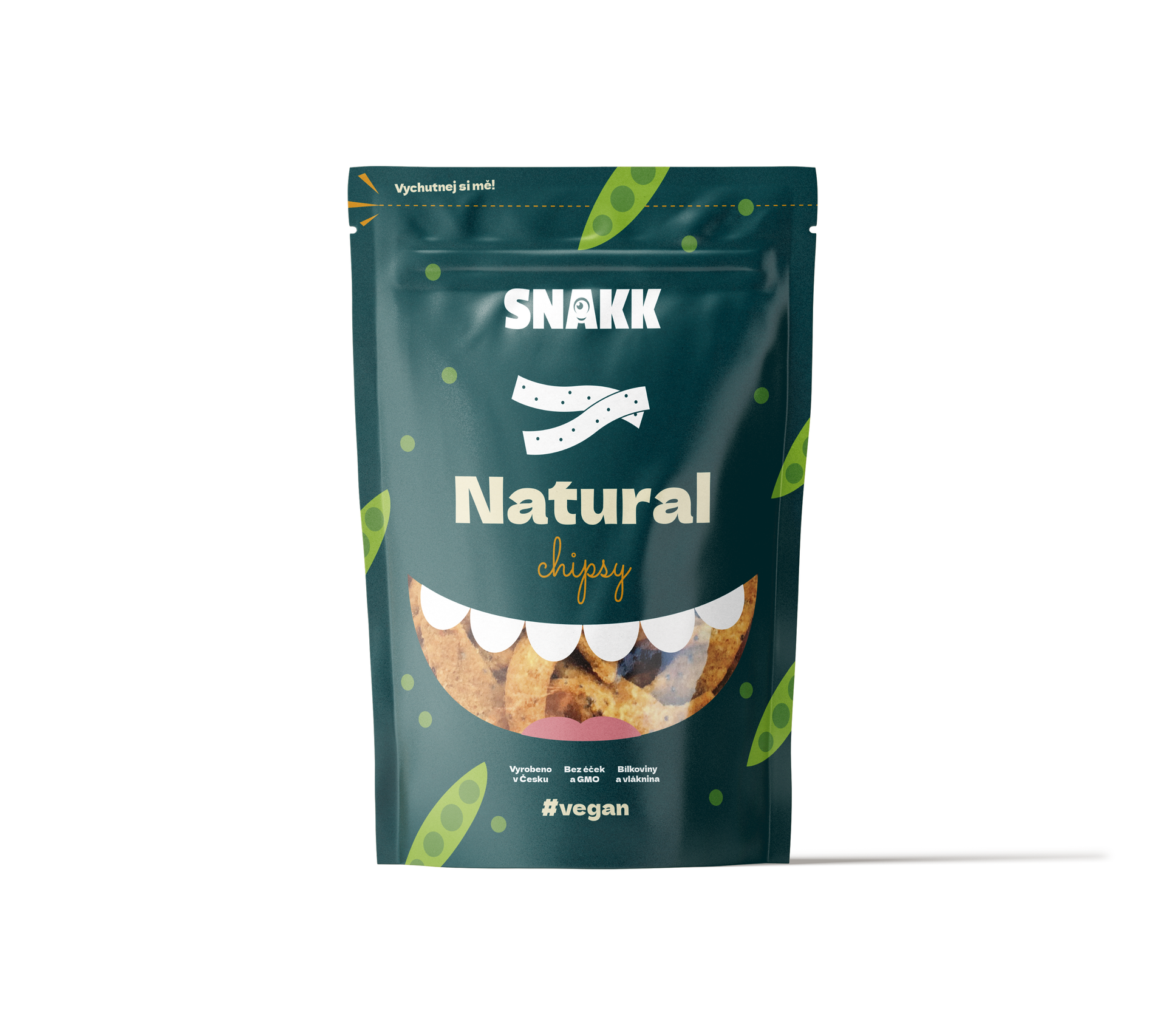 Snakk Natural chipsy 70 g - expirace