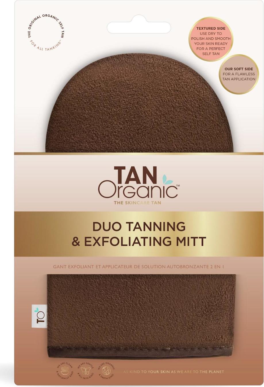 TanOrganic Aplikační a exfoliační oboustranná rukavice 1 ks