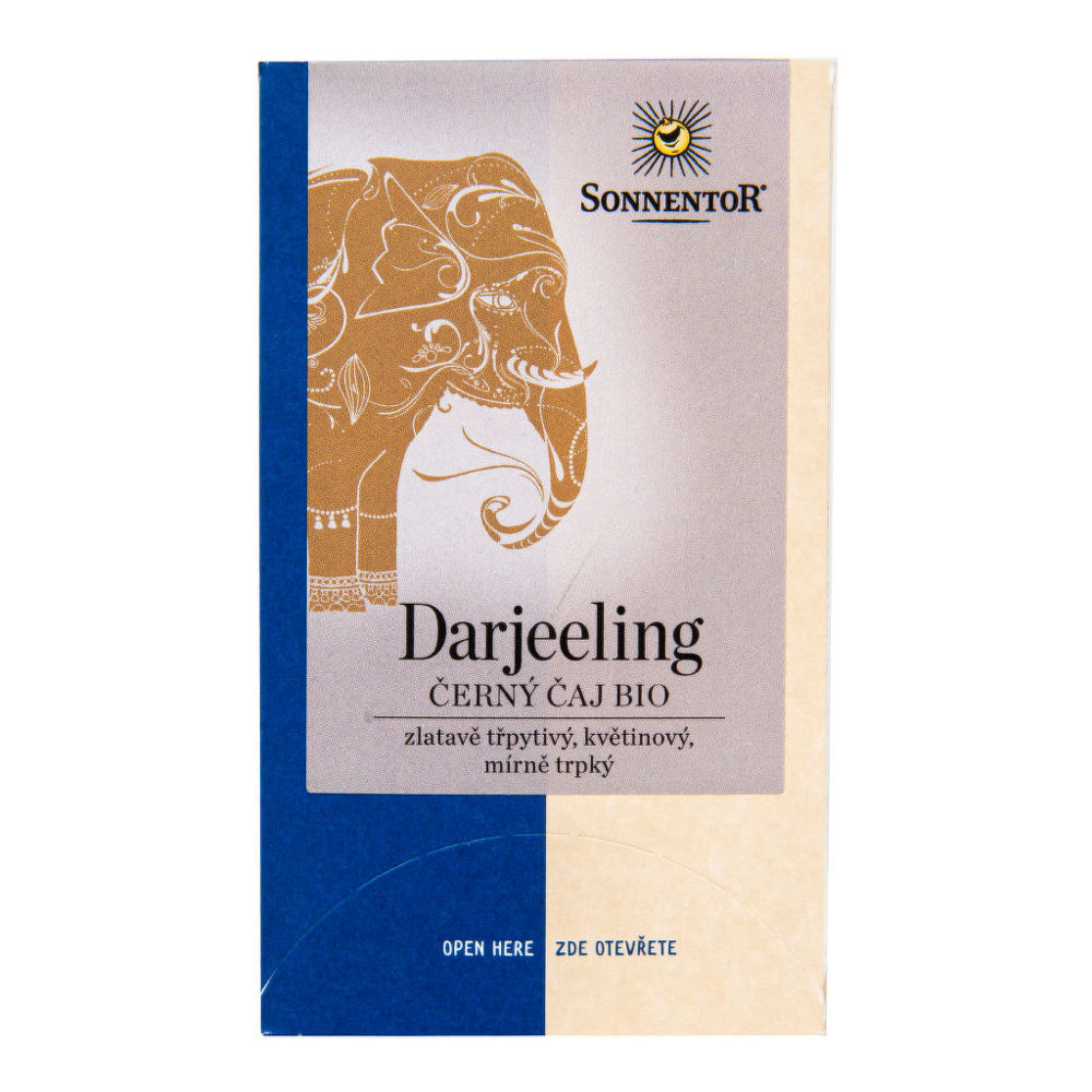 Čaj Darjeeling černý 27 g BIO   SONNENTOR Sonnentor
