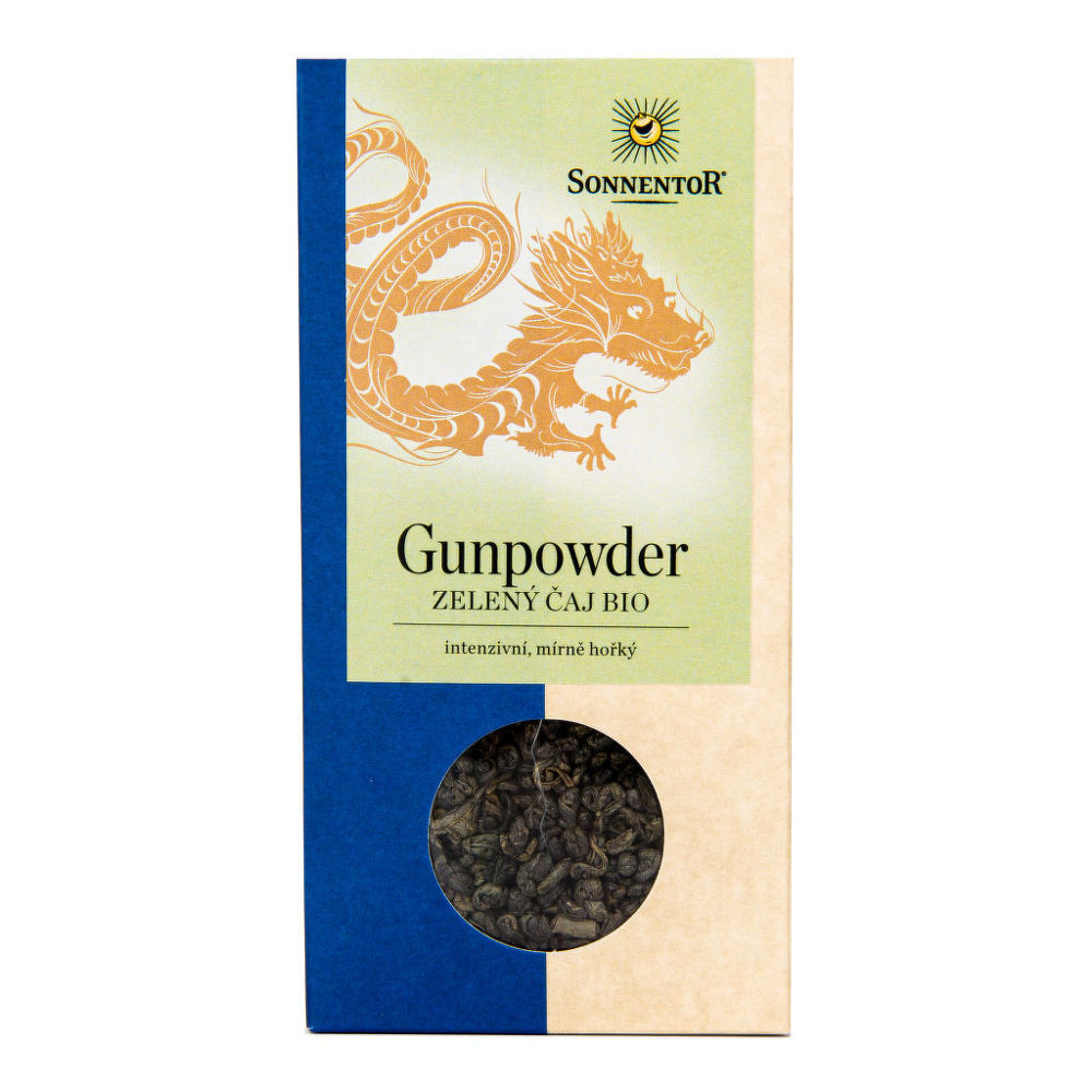 Čaj Gunpowder zelený sypaný 100 g BIO   SONNENTOR Sonnentor