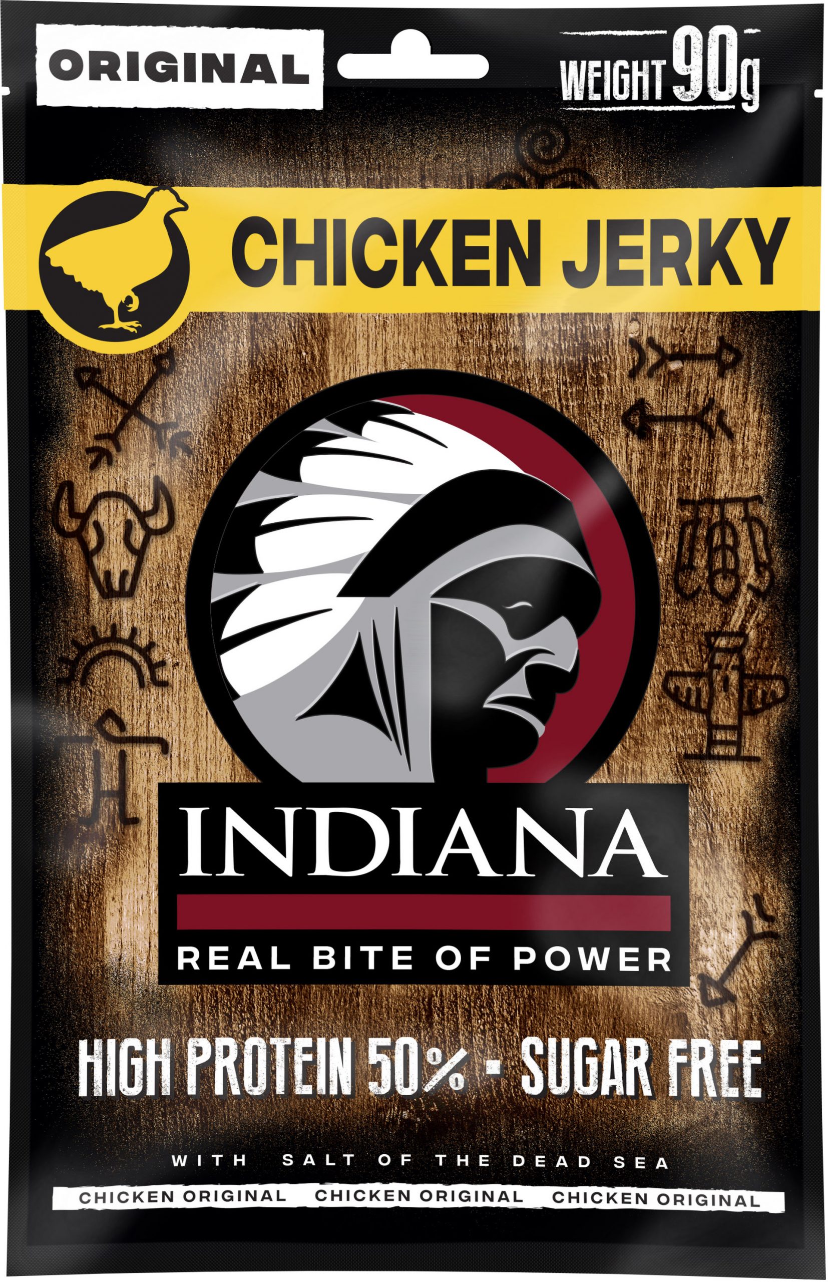 Indiana Jerky Kuřecí originál 90 g