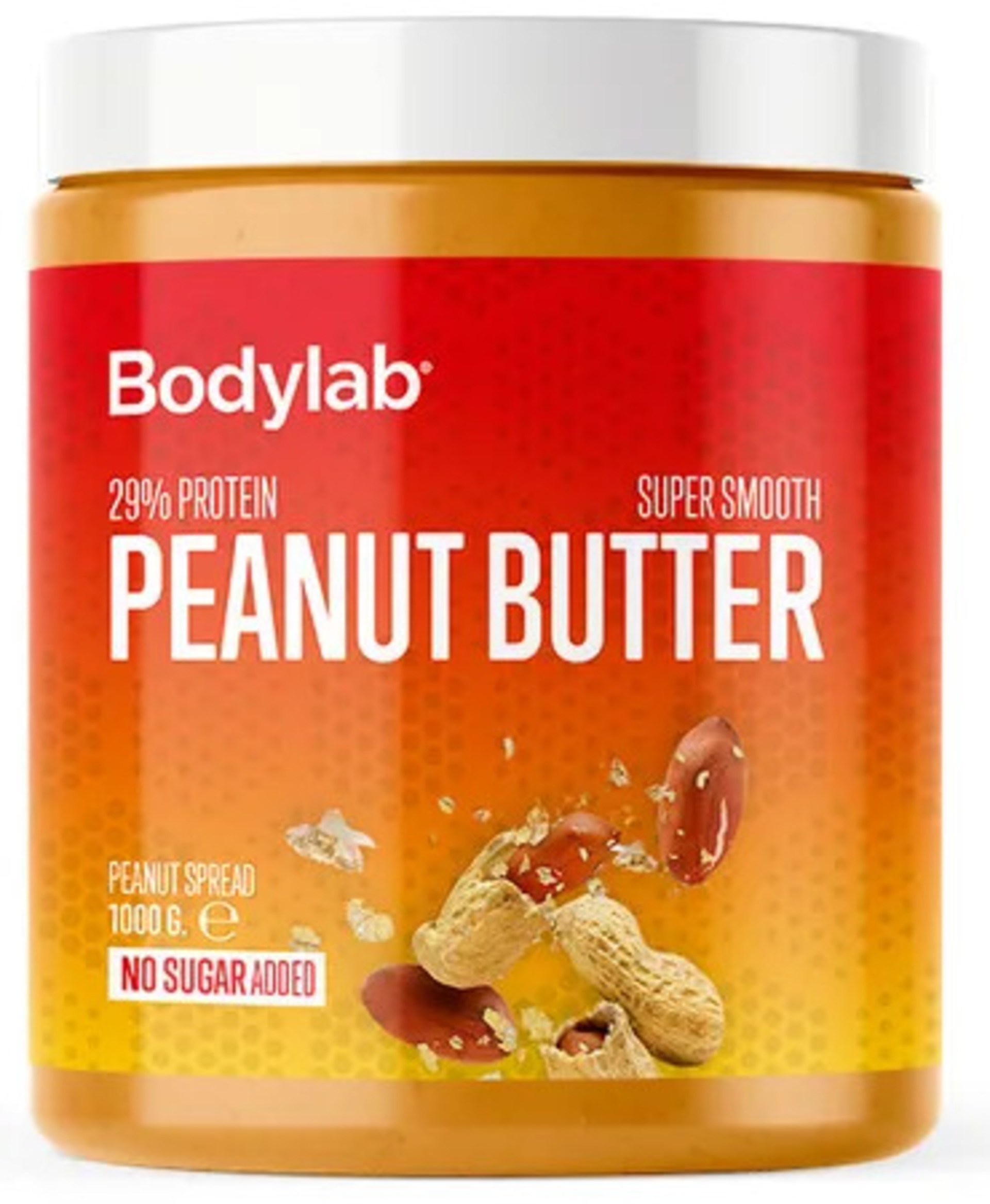 Bodylab Peanut Butter - super smooth 1000 g expirace