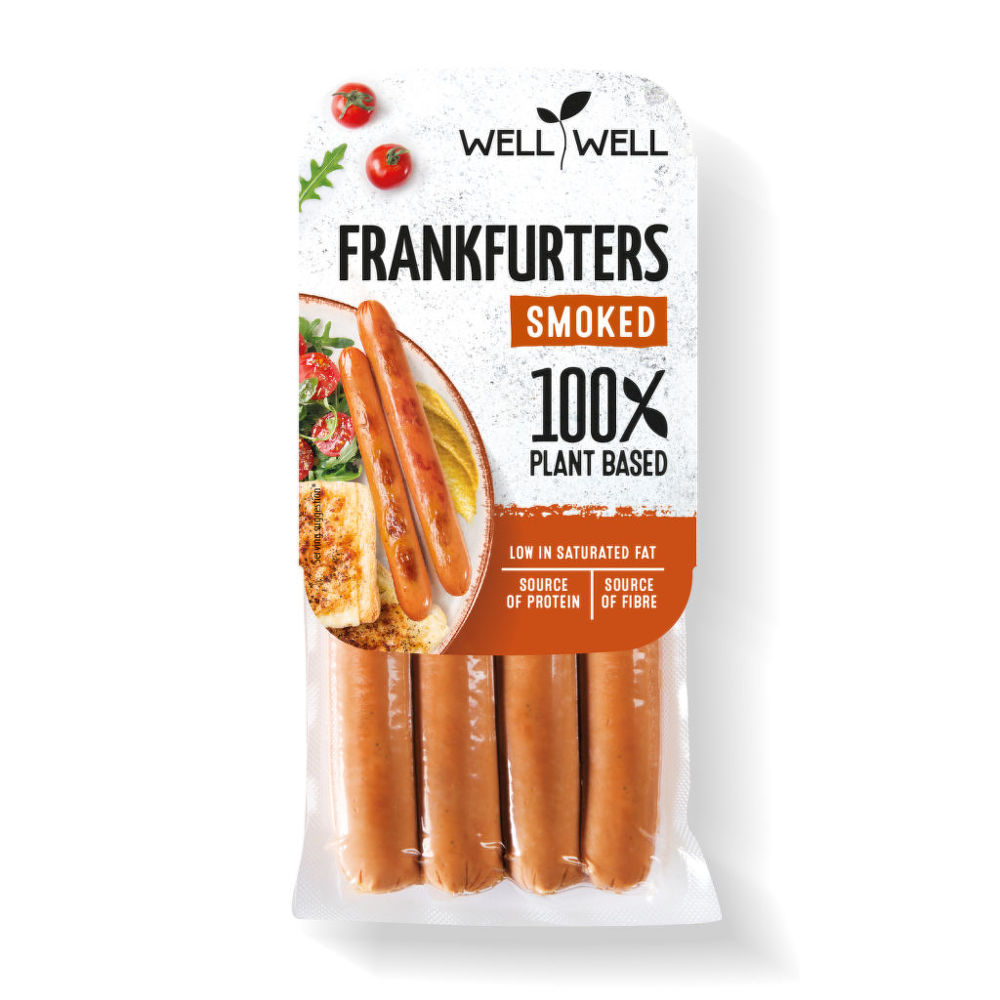 Frankfurtky uzené 180 g   WELL WELL Well Well Potraviny s.r.o.