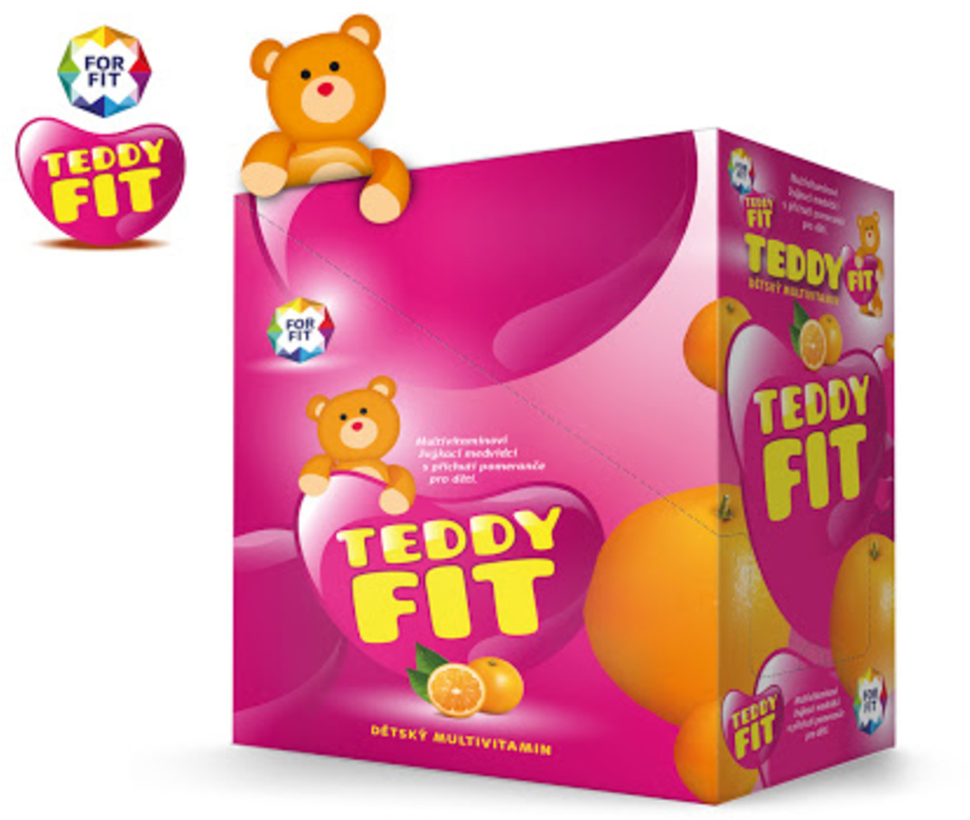Galmed ForFit TeddyFit dětský multivitamín 15 bonbon expirace