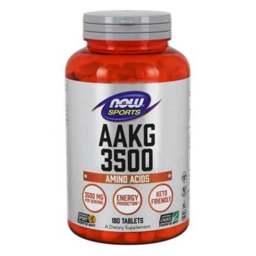 AAKG 3500 180 tab. - NOW Foods NOW Foods