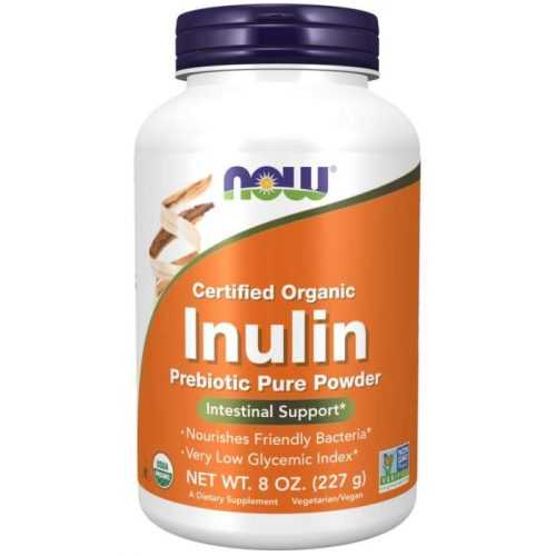 BIO Inulin prebiotická vláknina 227 g - NOW Foods NOW Foods