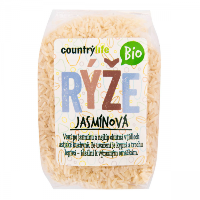 BIO Jasmínová rýže 14 x 500 g - Country Life Country Life