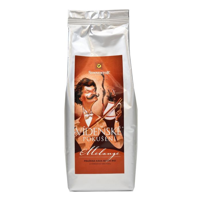 BIO Káva Vídeňské pokušení Melange mletá 5 x 500 g - Sonnentor Sonnentor