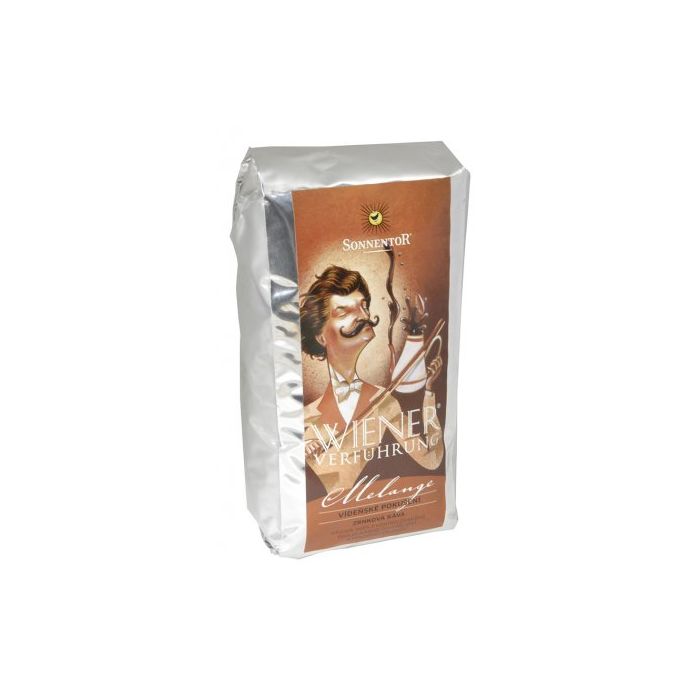 BIO Káva Vídeňské pokušení Melange zrnková 4 x 500 g - Sonnentor Sonnentor