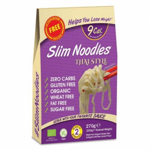BIO Těstoviny Slim Pasta Noodles Thai Style 270 g - Slim Pasta Slim Pasta