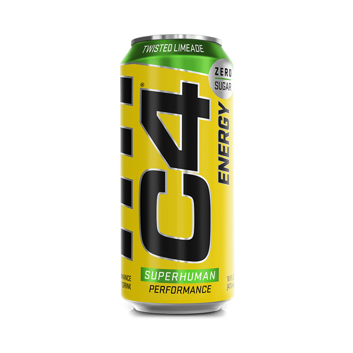 C4 Energy Drink 12 x 500 ml twisted limeade - Cellucor Cellucor