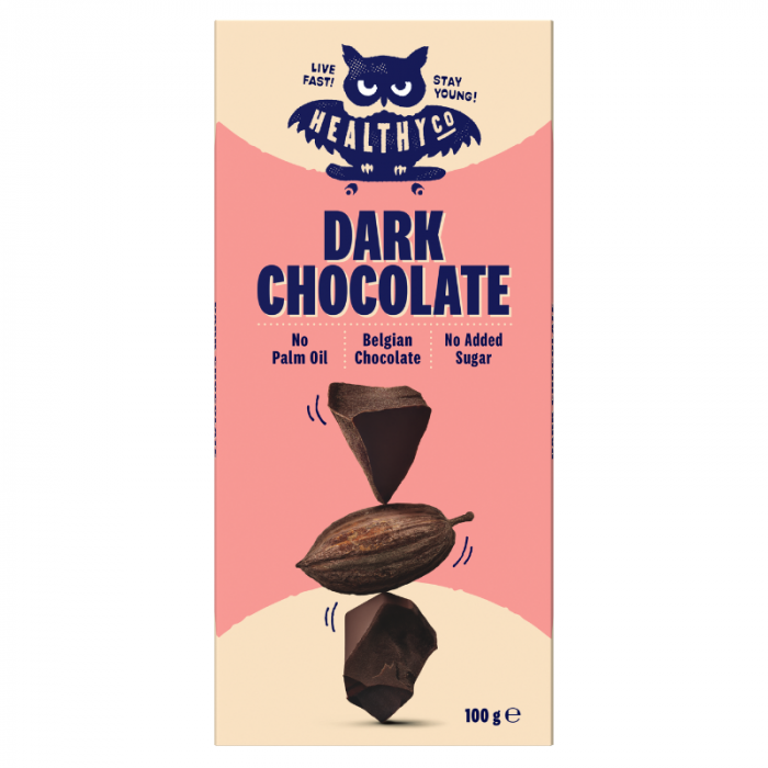 Chocolate 20 x 100 g mléčná čokoláda - HealthyCo HealthyCo