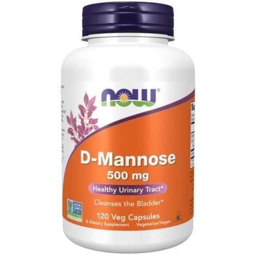 D-Manóza 500 mg 120 kaps. - NOW Foods NOW Foods