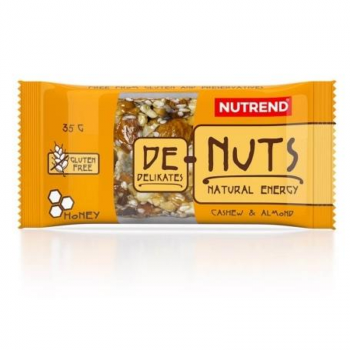 Denuts 35 x 35 g pražené mandle para ořech - Nutrend Nutrend