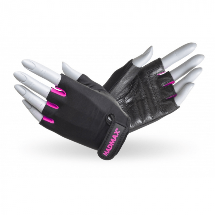 Fitness rukavice Rainbow Pink M - MADMAX MADMAX