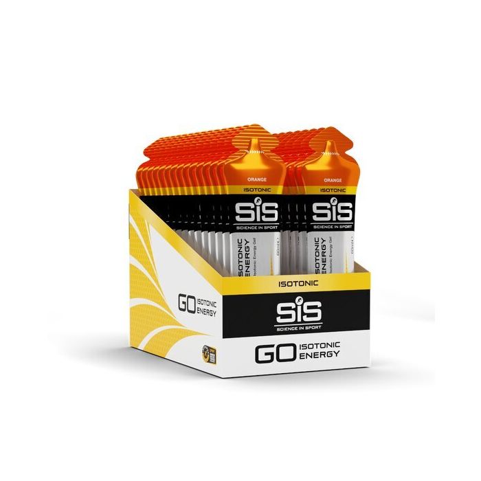 GO Izotonický energetický gel 30 x 60 ml pomeranč - Science in Sport Science in Sport