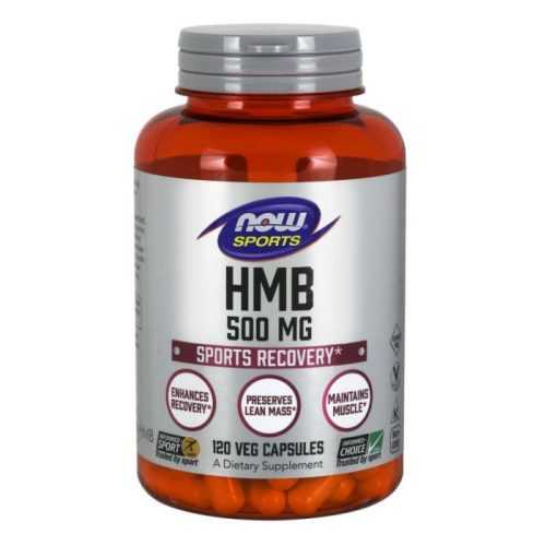 HMB 500 mg 120 kaps. - NOW Foods NOW Foods