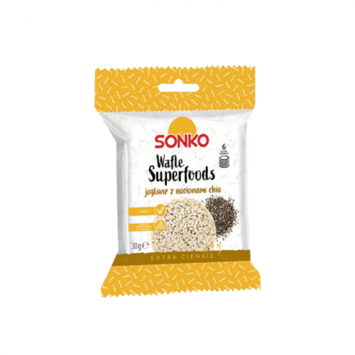 Jáhlové chlebíčky s chia semínky 30 g - SONKO SONKO