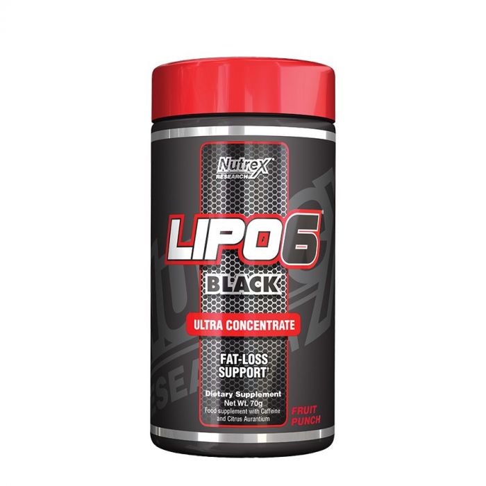 Lipo 6 Black Ultra Concentrate 70 g ovocný punč - Nutrex Nutrex