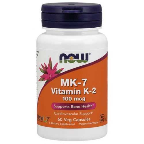 MK-7 Vitamín K-2 100 mcg 60 kaps. - NOW Foods NOW Foods