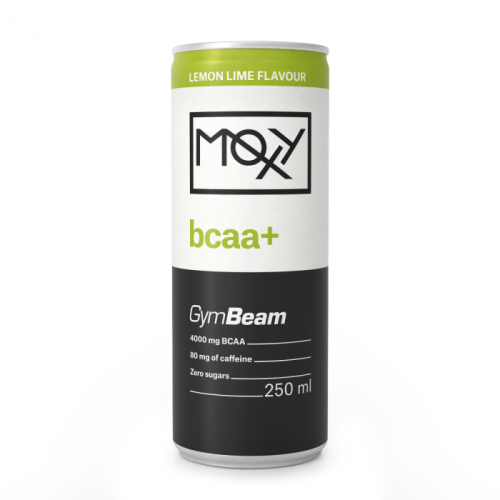 MOXY bcaa+ Energy Drink 250 ml citrón limetka - GymBeam GymBeam