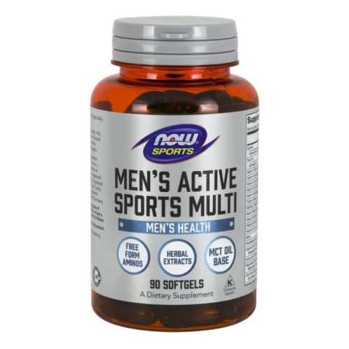 Multivitamín Men‘s Active Sports 90 kaps. - NOW Foods NOW Foods