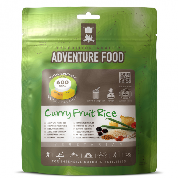 Ovocná kari rýže 18 x 146 g - Adventure Food Adventure Food