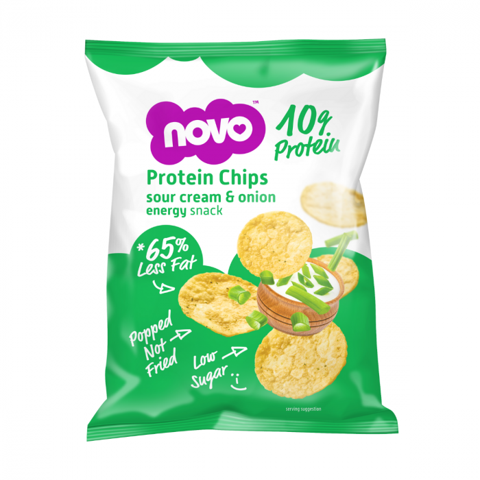 Protein Chips 30 g sladké thajské chili - Novo Novo