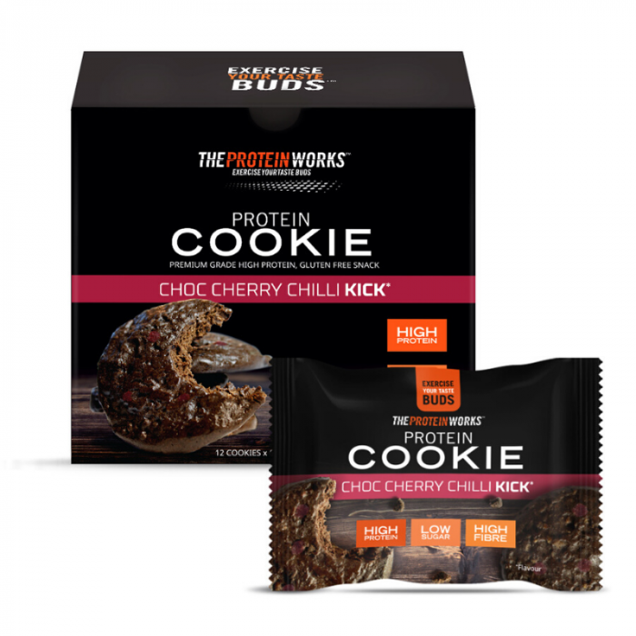 Protein cookies 12 x 60 g salted caramel carnage - The Protein Works The Protein Works