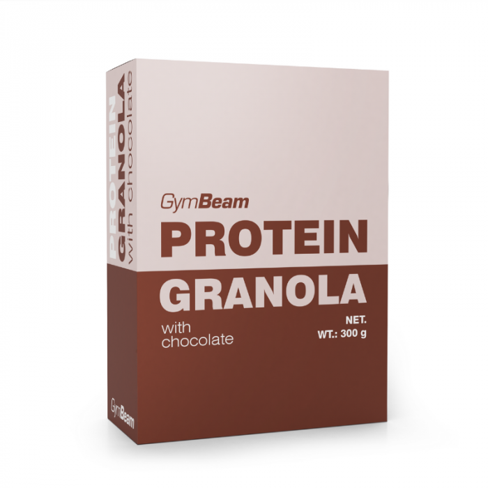 Proteinová granola s čokoládou 5 x 300 g - GymBeam GymBeam
