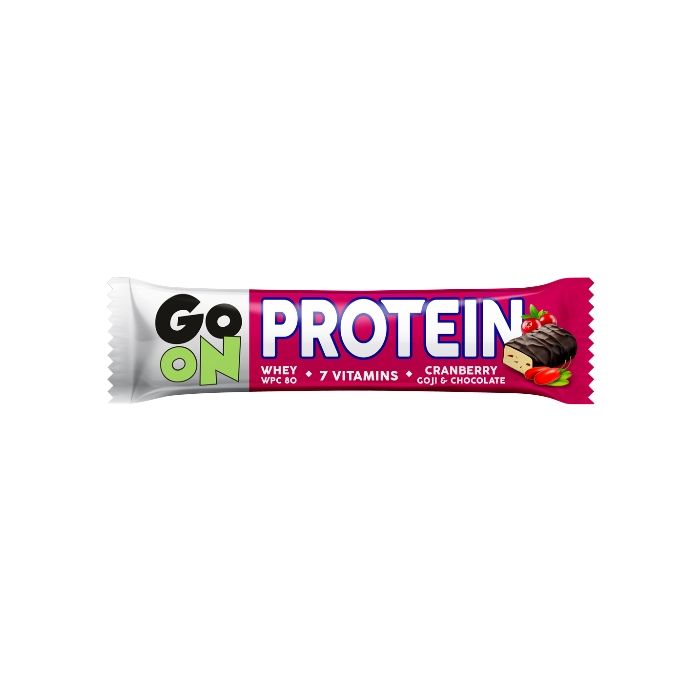 Proteinová tyčinka 24 x 50 g brusinka a goji - Go On Go On