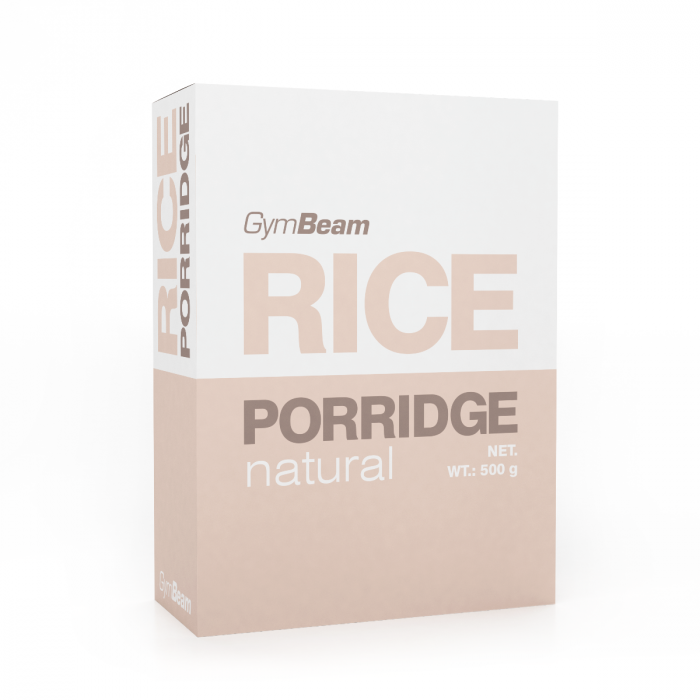 Rýžová kaše 5 x 500 g přírodní - GymBeam GymBeam