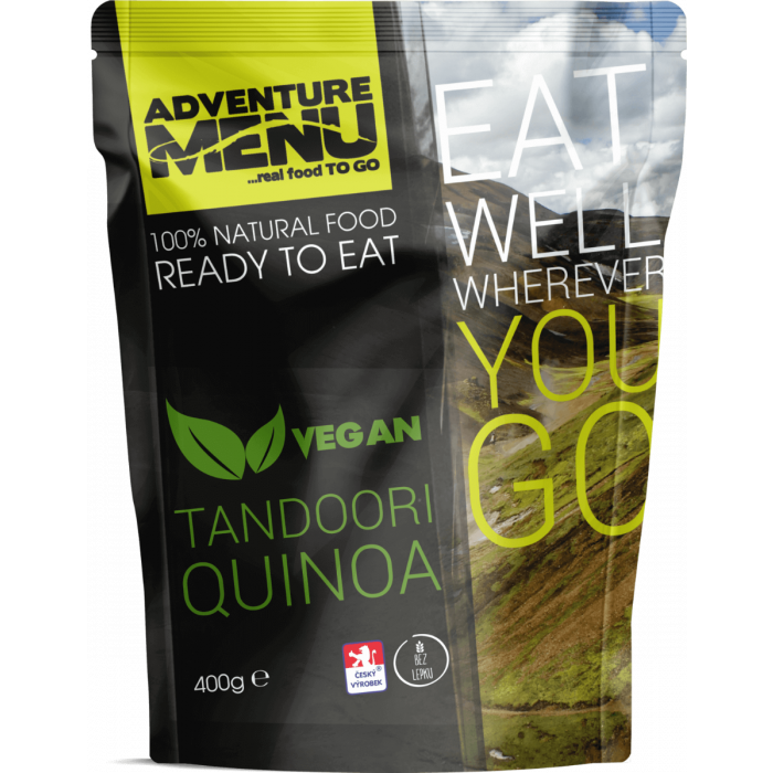 Tandoori Quinoa 10 x 400 g - Adventure Menu Adventure Menu
