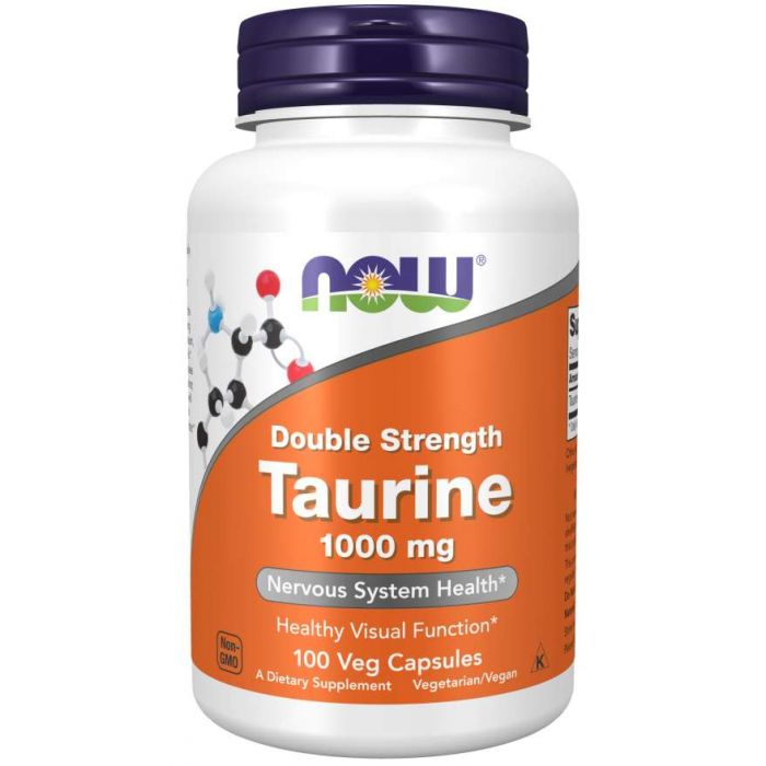 Taurin Double Strength 1000 mg 100 kaps. - NOW Foods NOW Foods