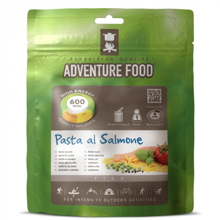 Těstoviny al Salmone 18 x 147 g - Adventure Food Adventure Food