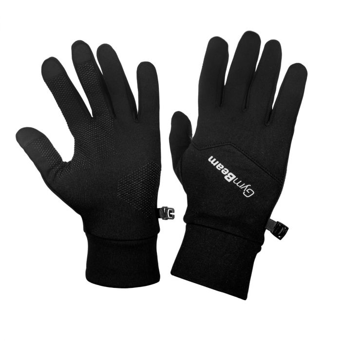 Běžecké rukavice Unstoppable Black M/L - GymBeam GymBeam