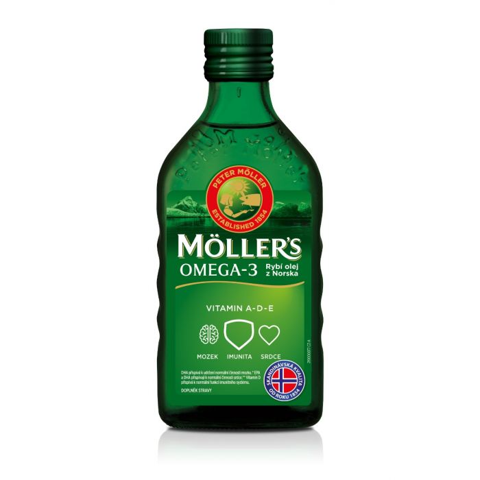 Omega 3 250 ml jablko - Möller's Möller's