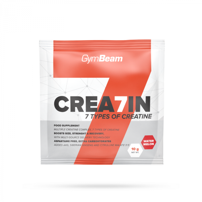 Vzorek Kreatin Crea7in 100 x 10 g vodní meloun - GymBeam GymBeam