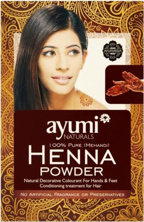 Ayuuri Natural Henna na ruce a nohy Mehandi 100 g