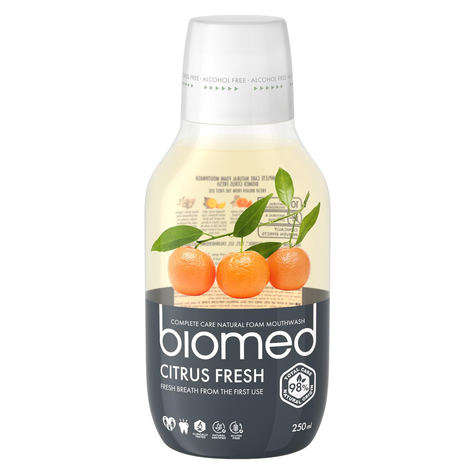 BIOMED Citrus Fresh ústní voda 250 ml