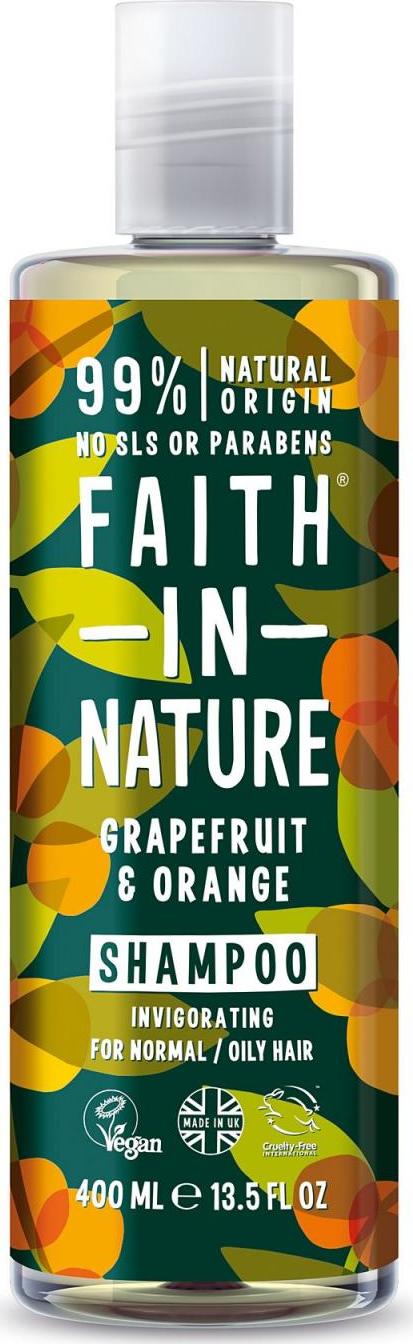 Faith in Nature Šampon grapefruit & pomeranč 400 ml