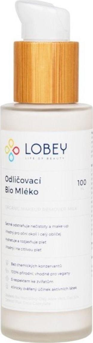 Lobey Odličovací bio mléko 100 ml