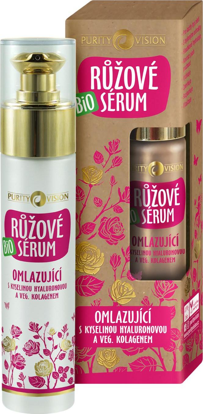 Purity Vision Bio Růžové omlazující sérum 50 ml