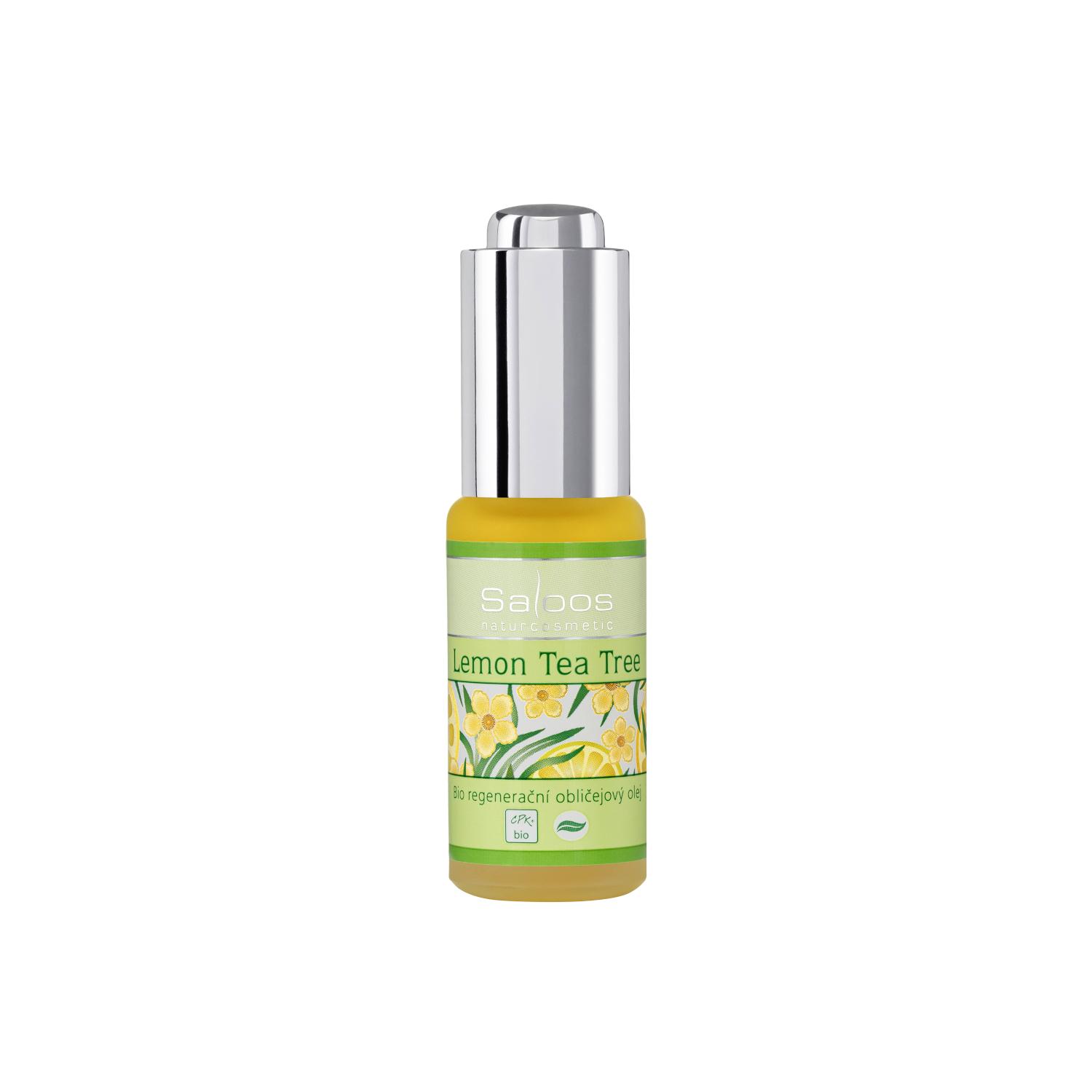 Saloos Regenerační obličejový olej lemon tea tree 20 ml