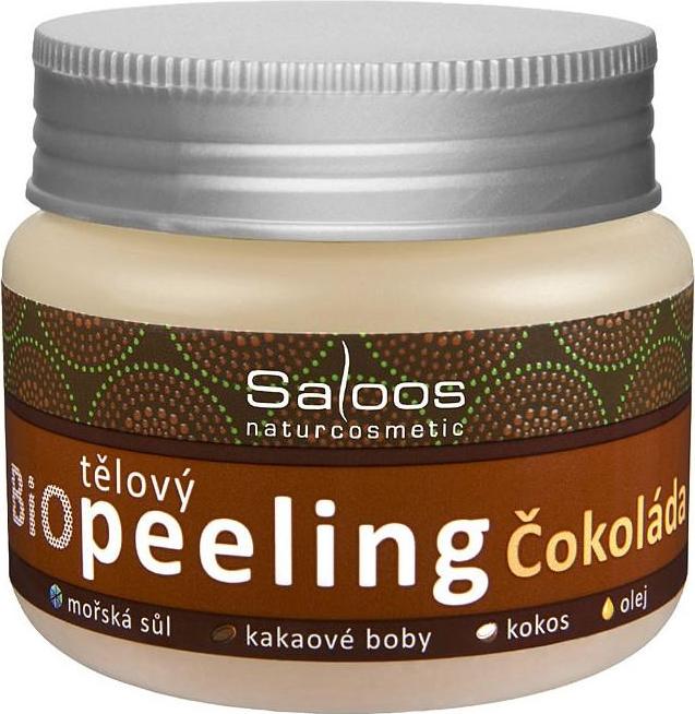 Saloos Tělový peeling čokoláda 140 ml