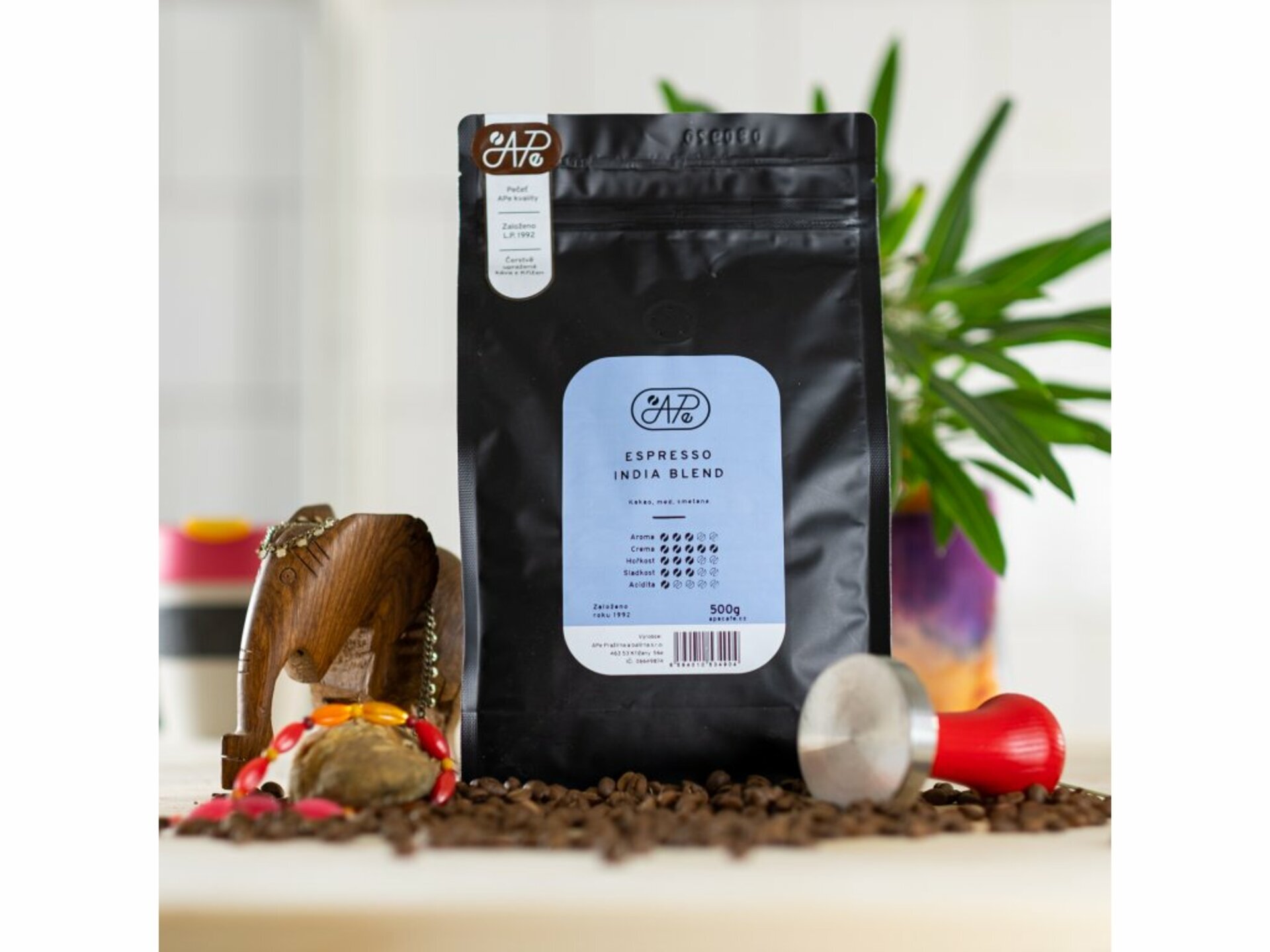 Apecafé Káva Espresso India blend 500 g expirace
