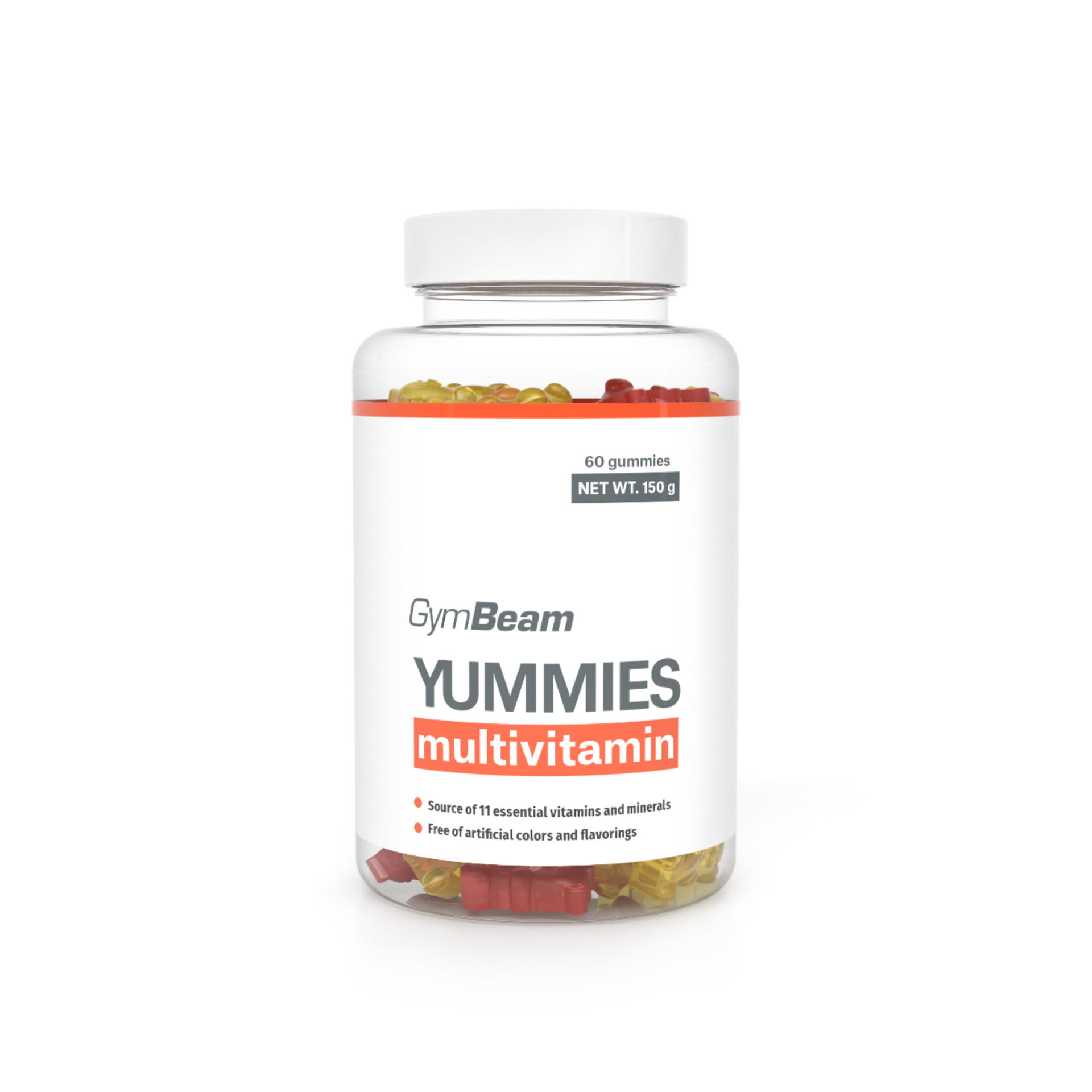 GymBeam Multivitamin Yummies 60 kapslí expirace